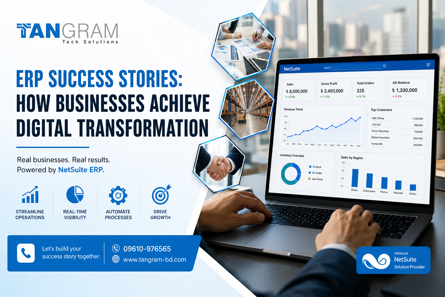 ERP Success Stories: How Businesses Achieve Digital Transformation