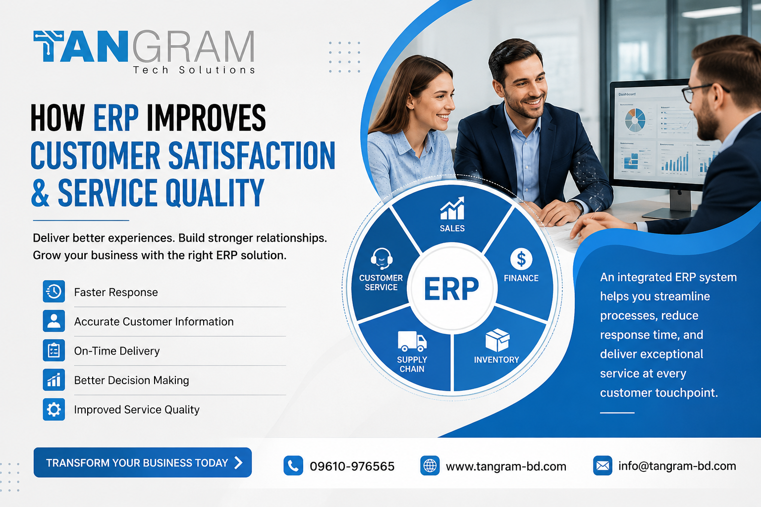 How NetSuite ERP Improves Customer Satisfaction and Service Quality in Bangladesh