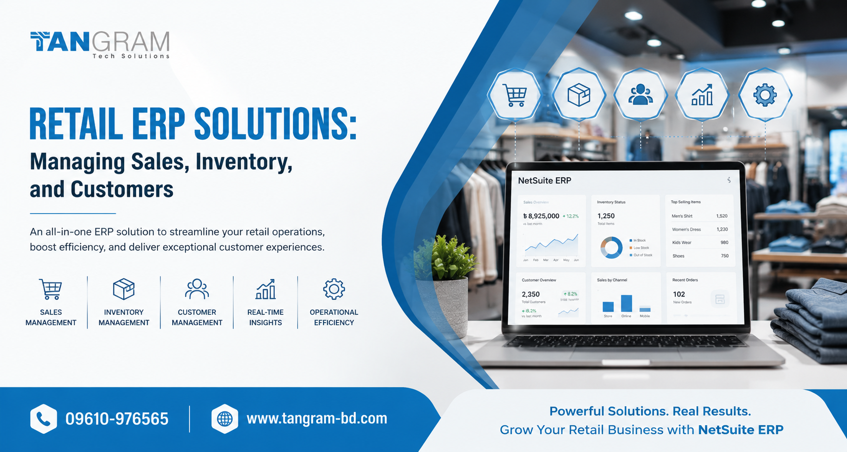 Retail ERP Solutions in Bangladesh: Managing Sales, Inventory, and Customers in One Place