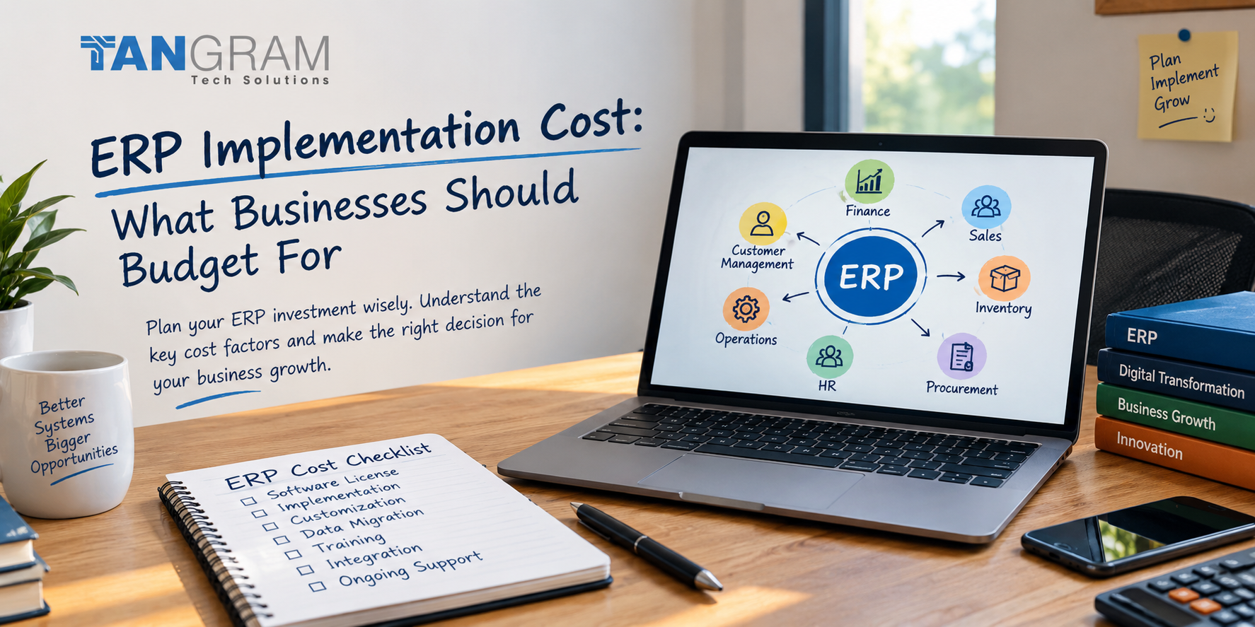 ERP Implementation Cost: What Businesses Should Budget For