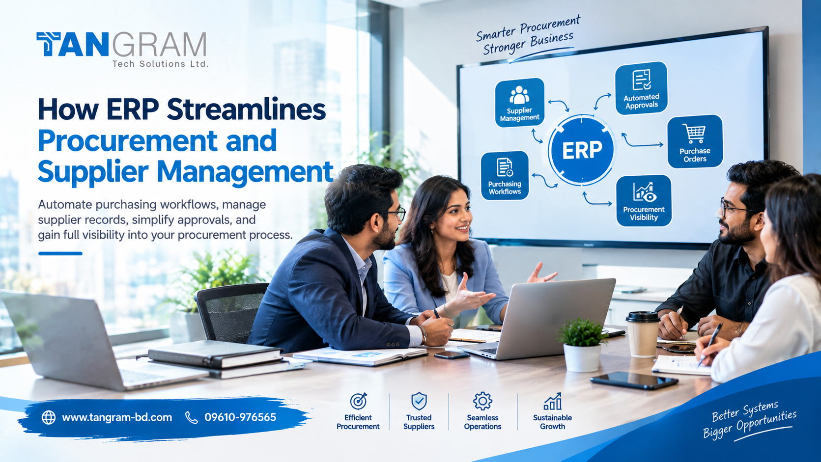How ERP Streamlines Procurement and Supplier Management