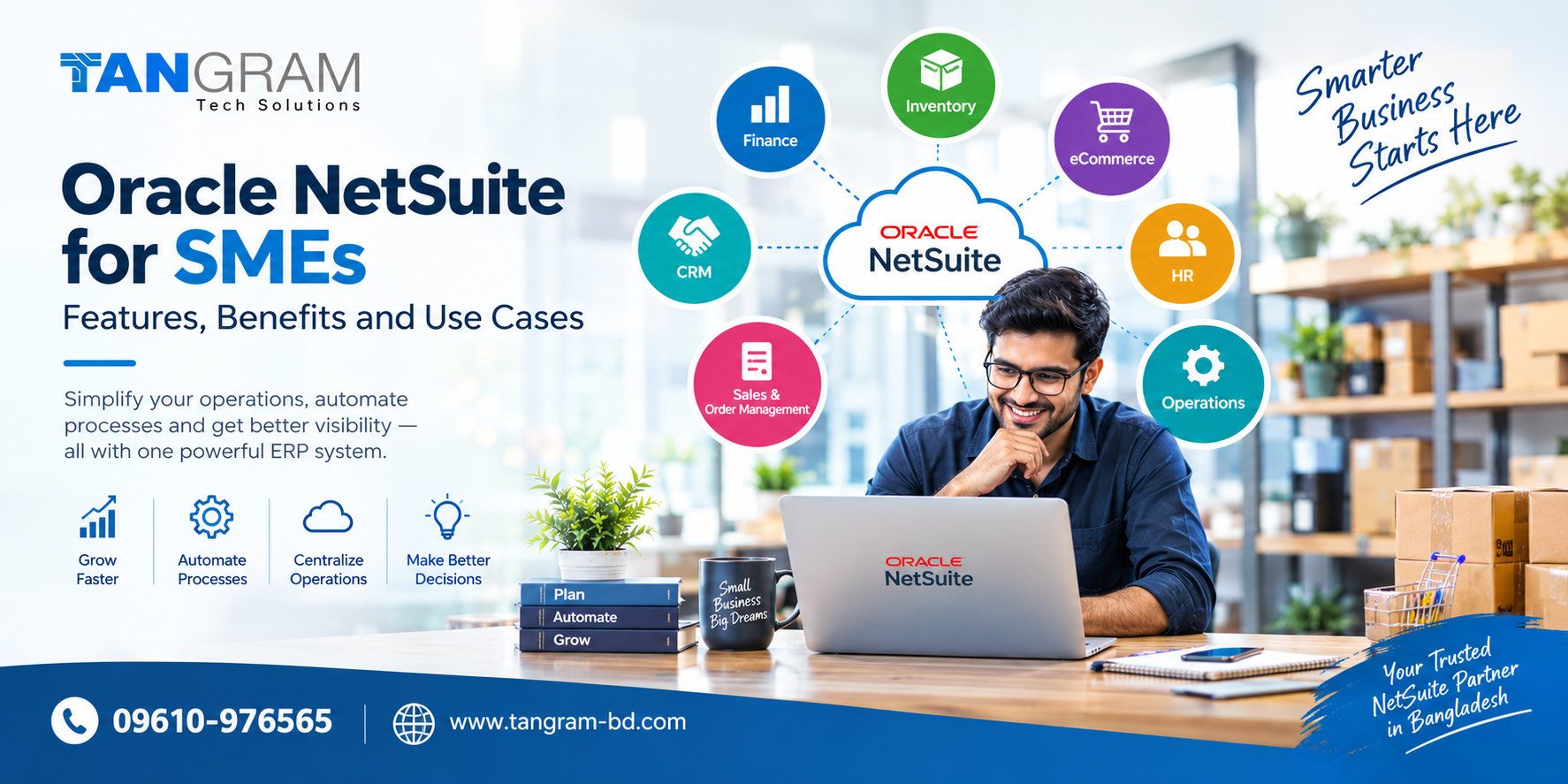 Oracle NetSuite for SMEs: Features, Benefits and Use Cases